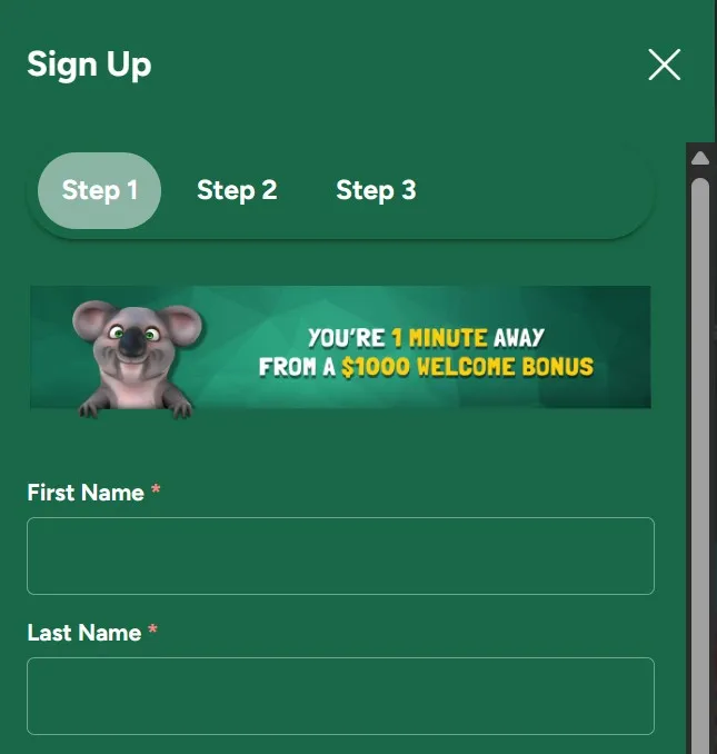 Step image